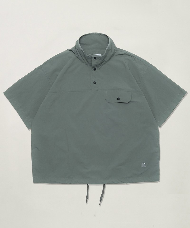 壓扣套頭襯衫 HALF SNAP PULLOVER SHIRT