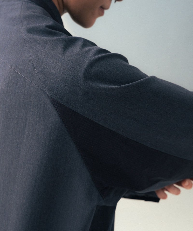 GTS0214-252 聯名機能拼接襯衫 GENTLE SNAP SHIRT