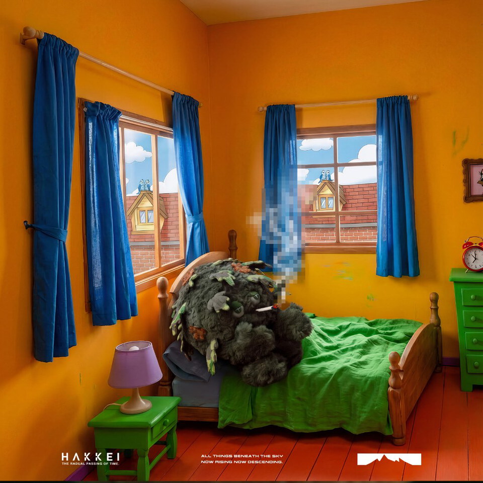 HKE3939-261 大麻花惹發