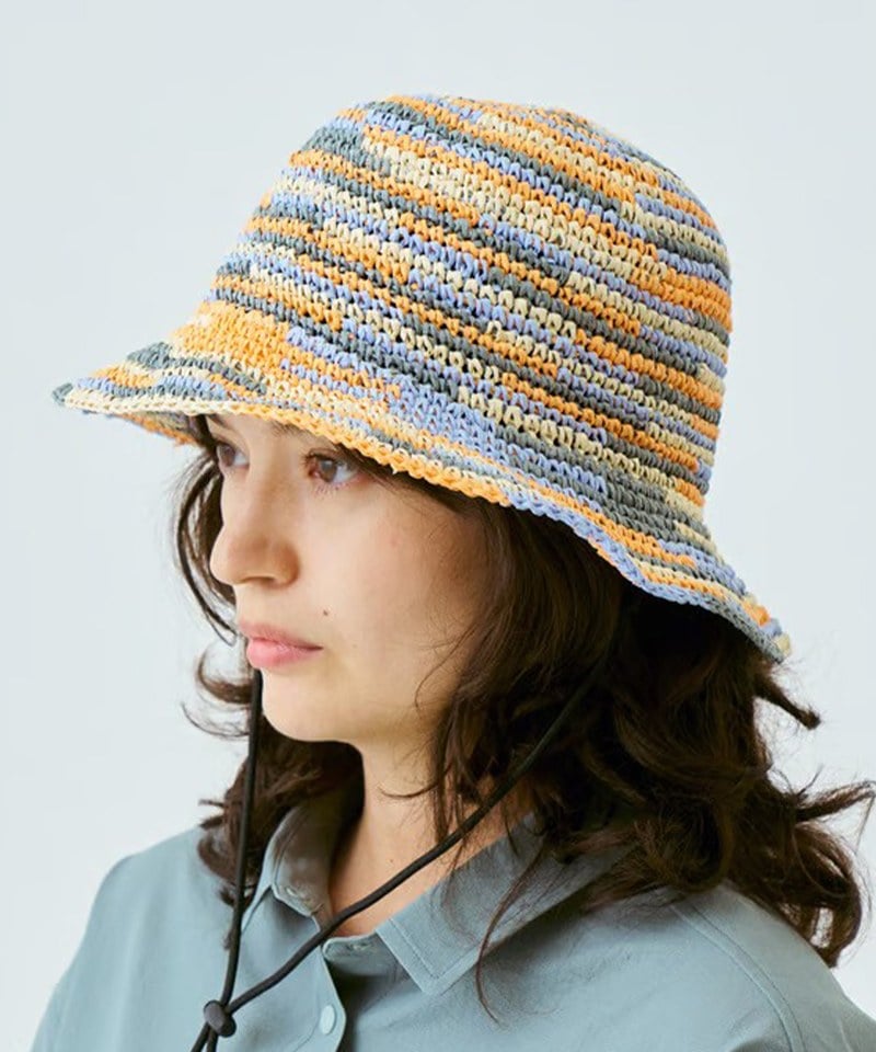 HLC23110-251 手編圓頂帽 Chip Dome Hat