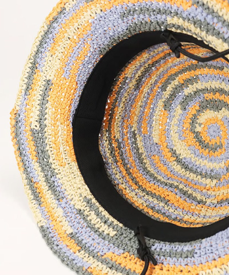 HLC23110-251 手編圓頂帽 Chip Dome Hat