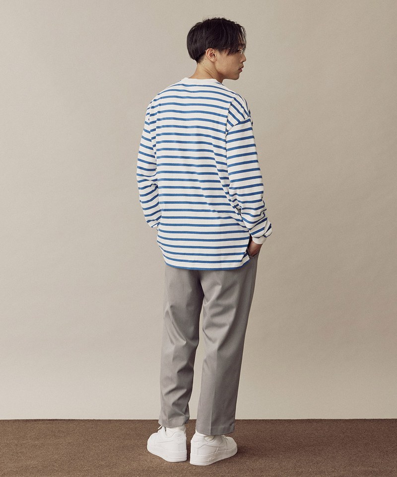 長袖條紋TEE BORDER LS TEE