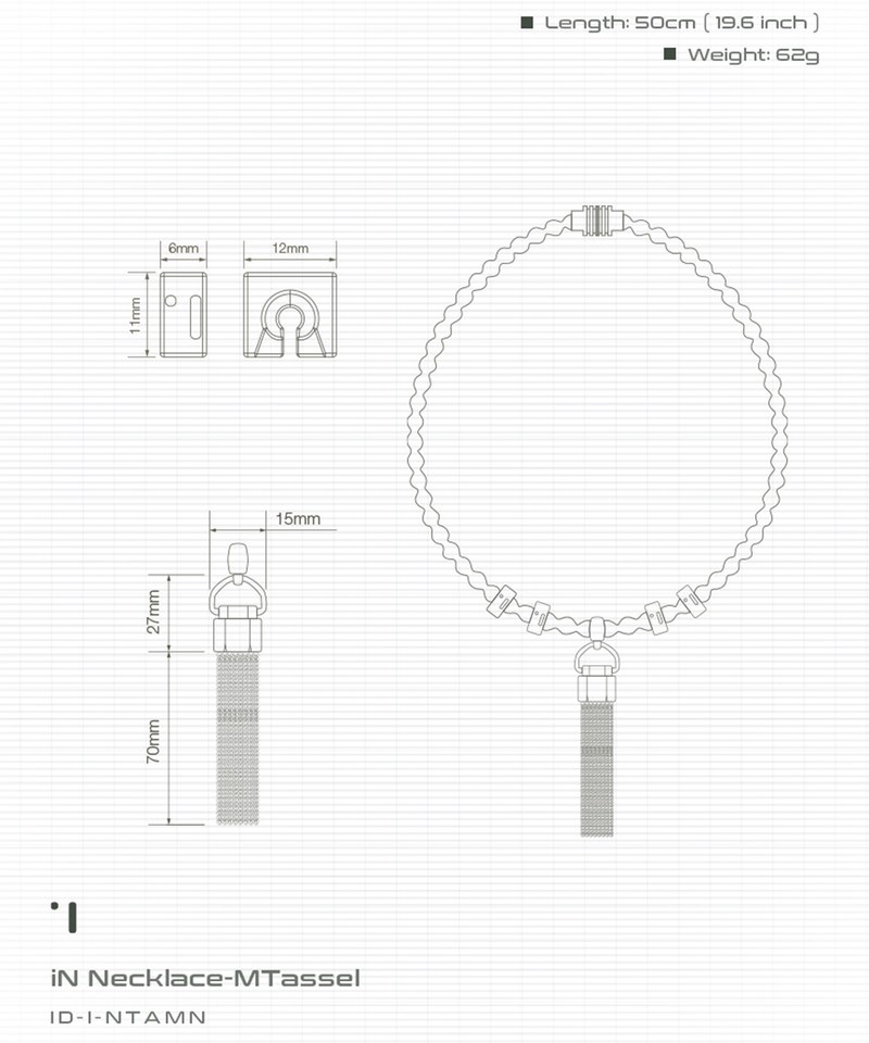 ICD9926-251 流蘇項鍊 iN Necklace-Mtassel