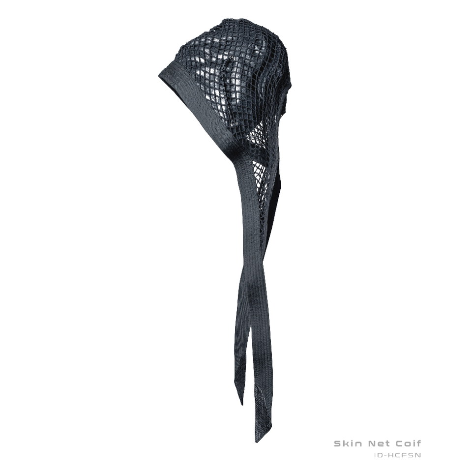 皮感網布布帽 Skin Net Coif