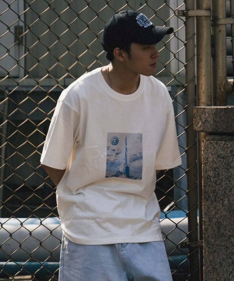 像素圖短上衣 Rocket Tee