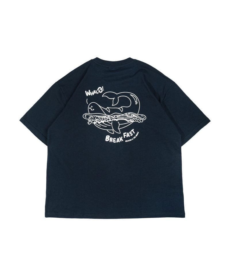 IDE0131-251 聯名 餵我早餐印花上衣 WHALe Tee