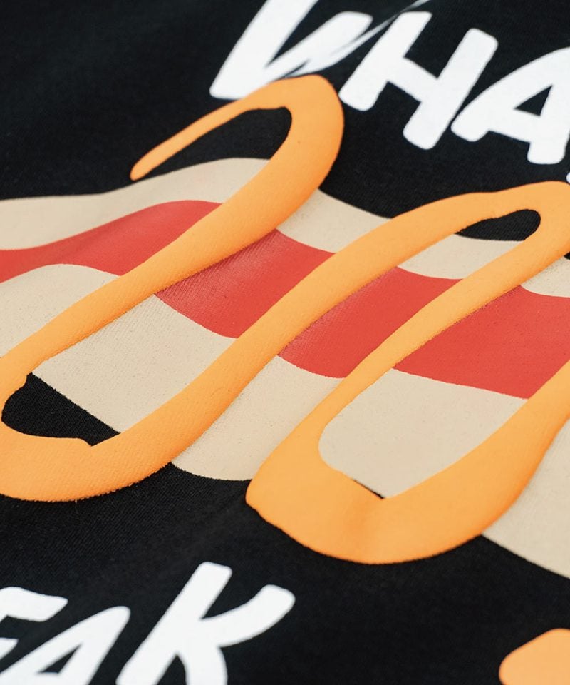 IDE0132-251 聯名 餵我早餐印花上衣 HotDog Tee