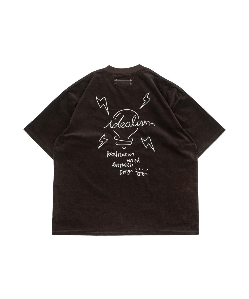 IDE0133-251 燈芯絨短上衣 Corduroy  Tee