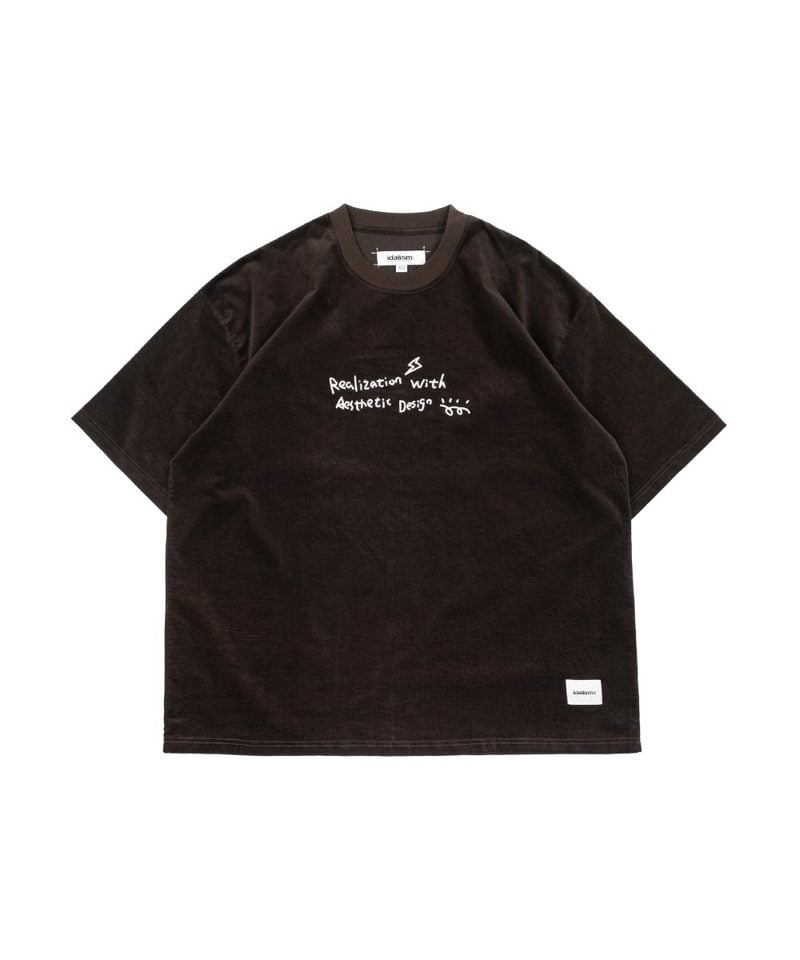 IDE0133-251 燈芯絨短上衣 Corduroy  Tee