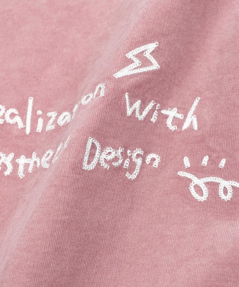 IDE0133-251 燈芯絨短上衣 Corduroy  Tee