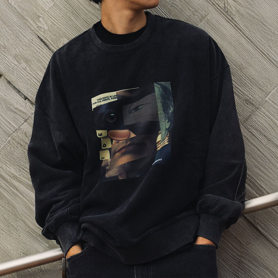 拼接大學TEE Collage Sweatshirt