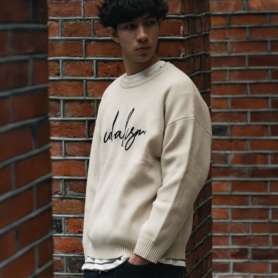 IDE0142-261 鎖鏈針織衫 ChainKnit