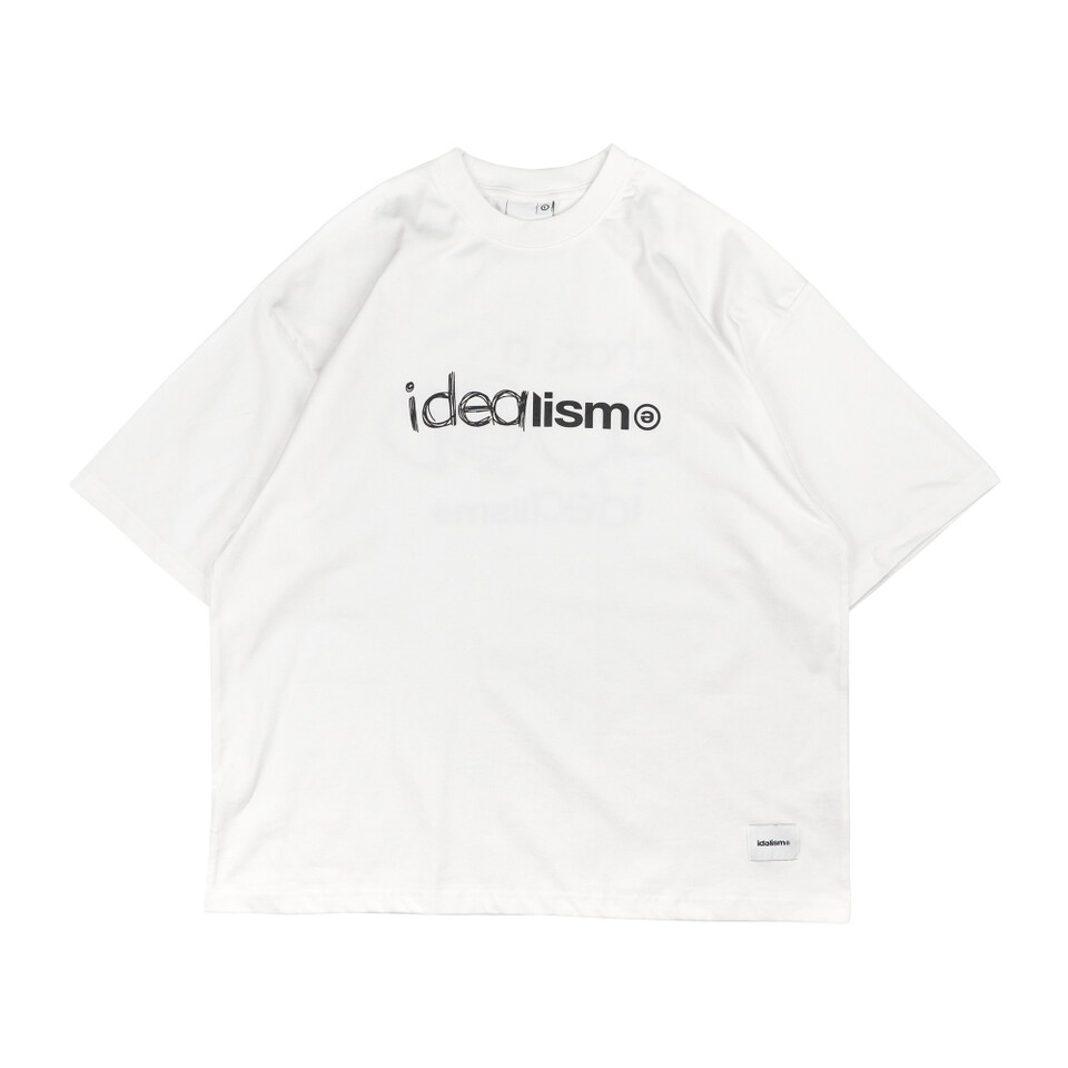 IDE0145-261 塗鴉短袖上衣 Drew Tee