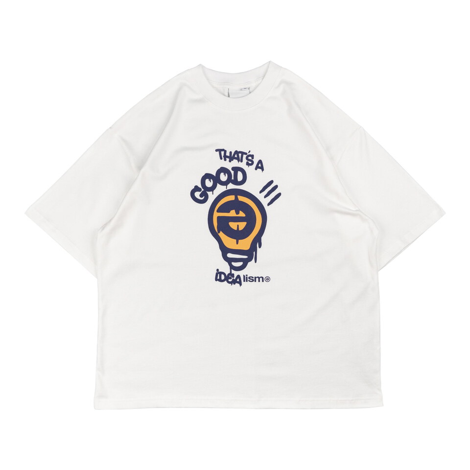 燈泡圖像Tee Paint Tee
