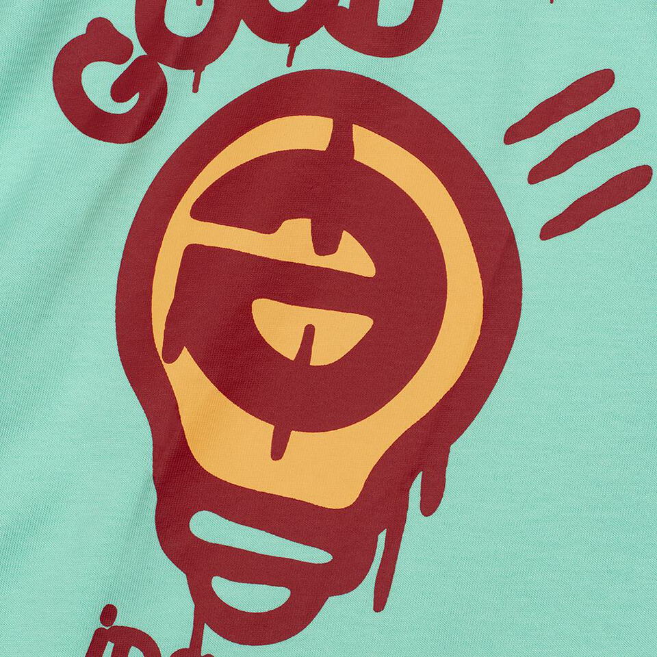 燈泡圖像Tee Paint Tee