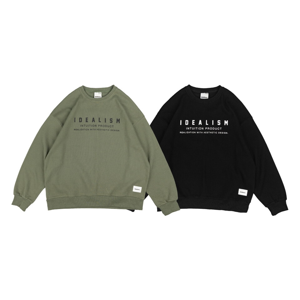 華夫格大學Tee Waffle SweatShirt