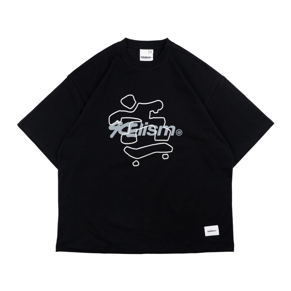 聯名滑板印花Tee 9celism Tee