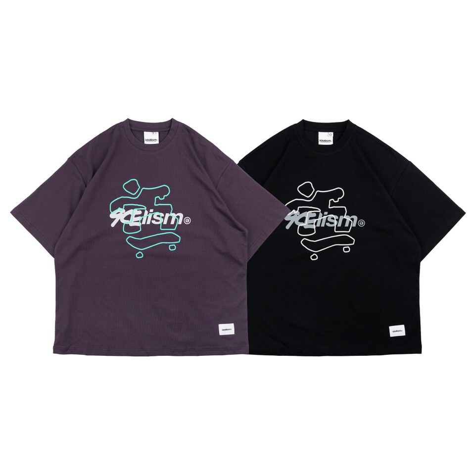 聯名滑板印花Tee 9celism Tee