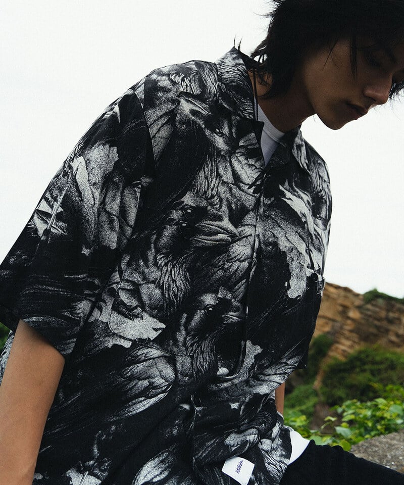 IDE0214-252 烏鴉襯衫 Crow Shirt