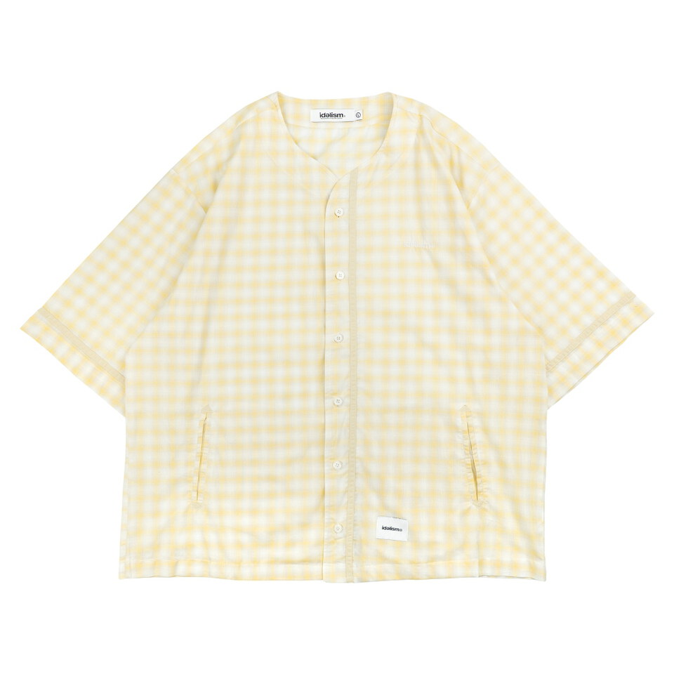 IDE0220-262 格紋棒球衫 Check Baseball Shirt