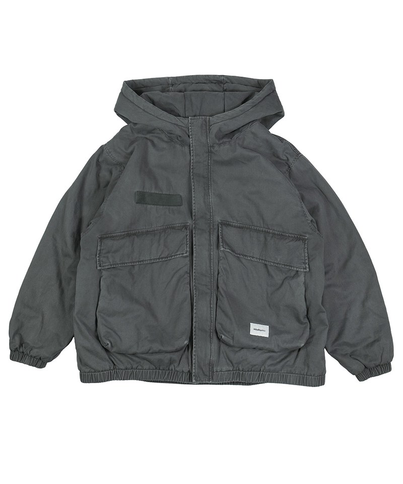 IDE1110-251 洗舊大口袋外套 Cargo Parka