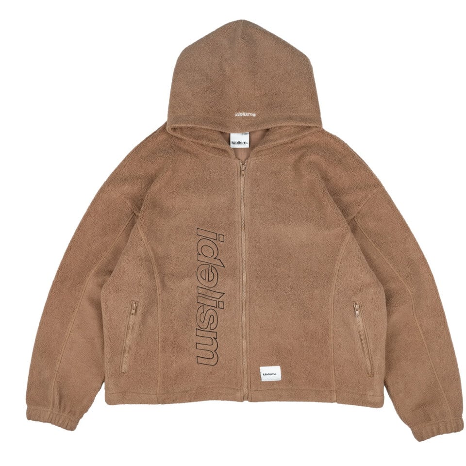 寬短版連帽外套 ide Fleece Hoody