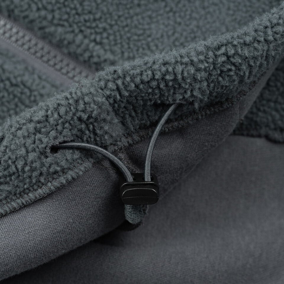 寬短版連帽外套 ide Fleece Hoody