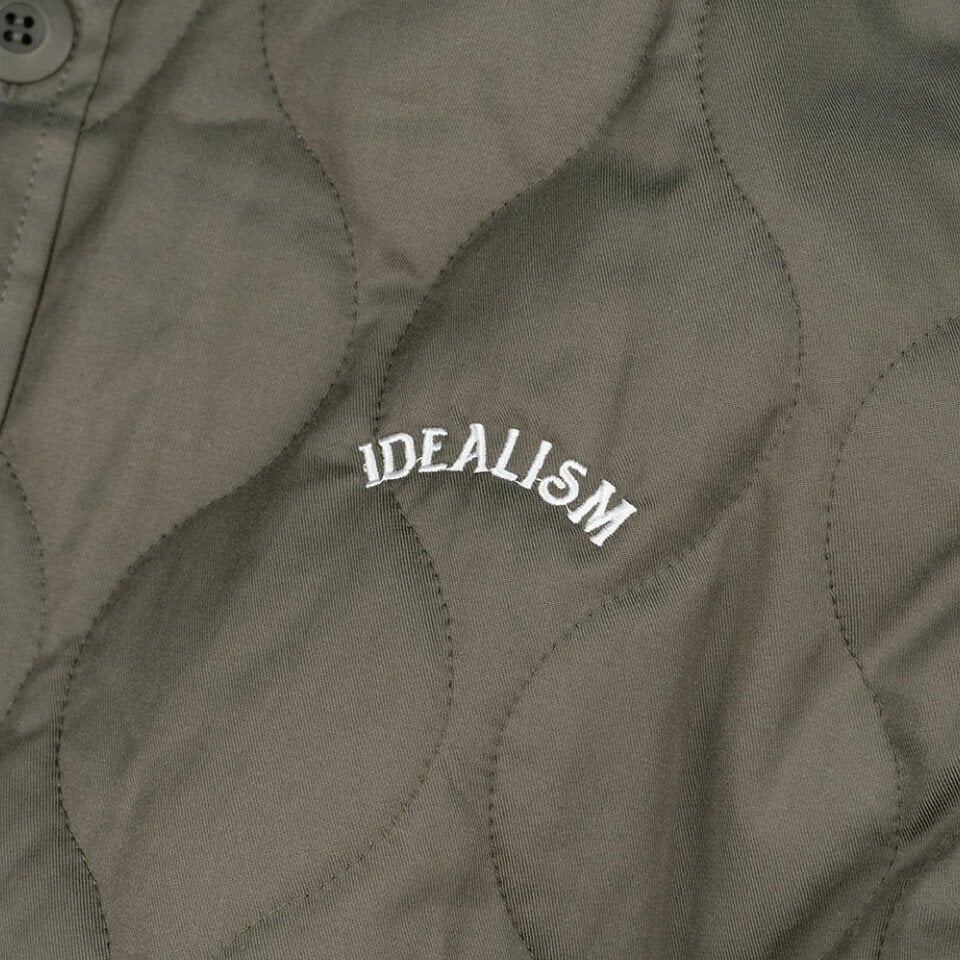 絎縫襯衫外套 Quilted Shirt Jacket