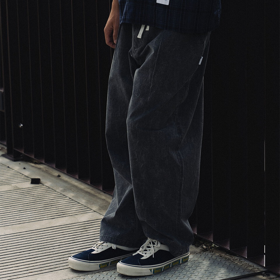 水洗休閒長褲  Washed Trouser