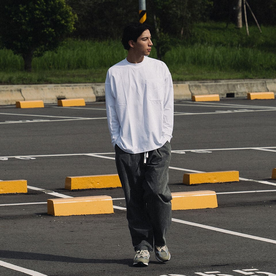 IDE1605-252 水洗休閒長褲  Washed Trouser