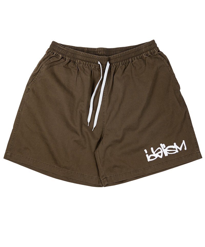 IDE1712-241 洗水膝上褲 Washed Logo Shorts