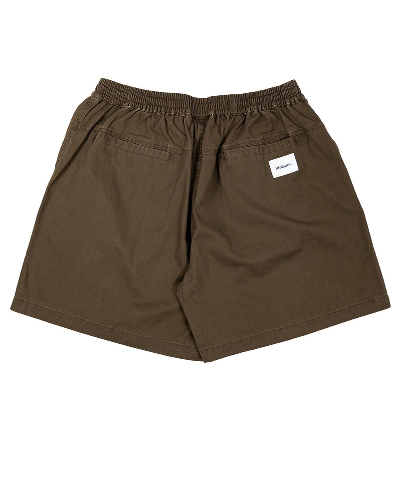 IDE1712-241 洗水膝上褲 Washed Logo Shorts