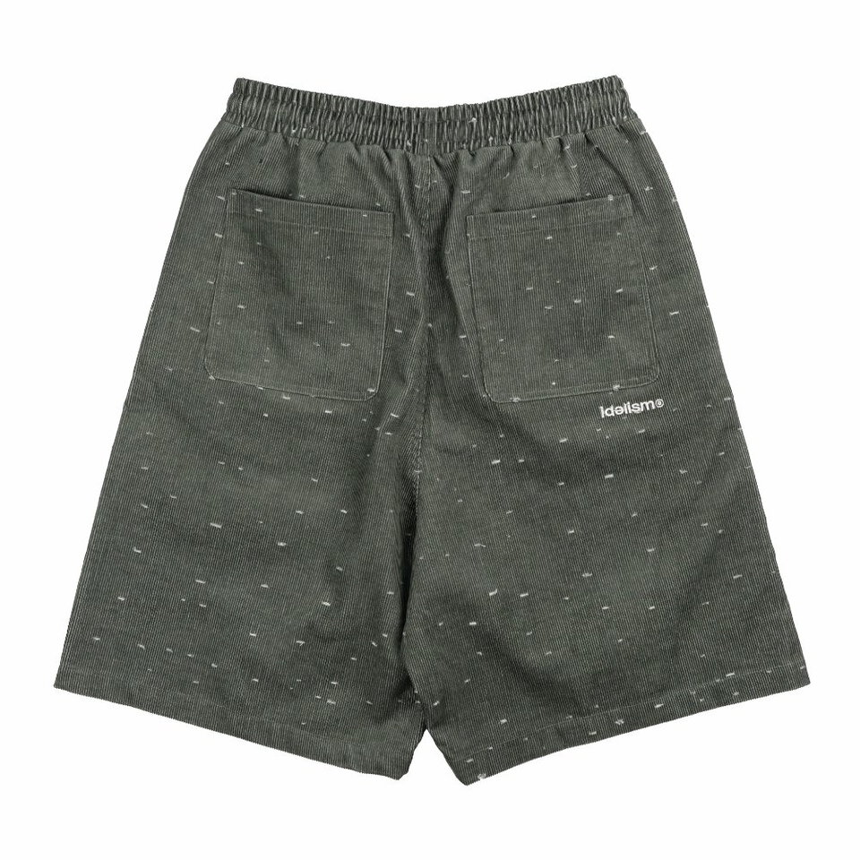 燈芯絨口袋短褲 Zipper Shorts