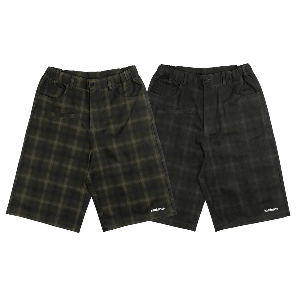 格紋短褲 Check  Jorts