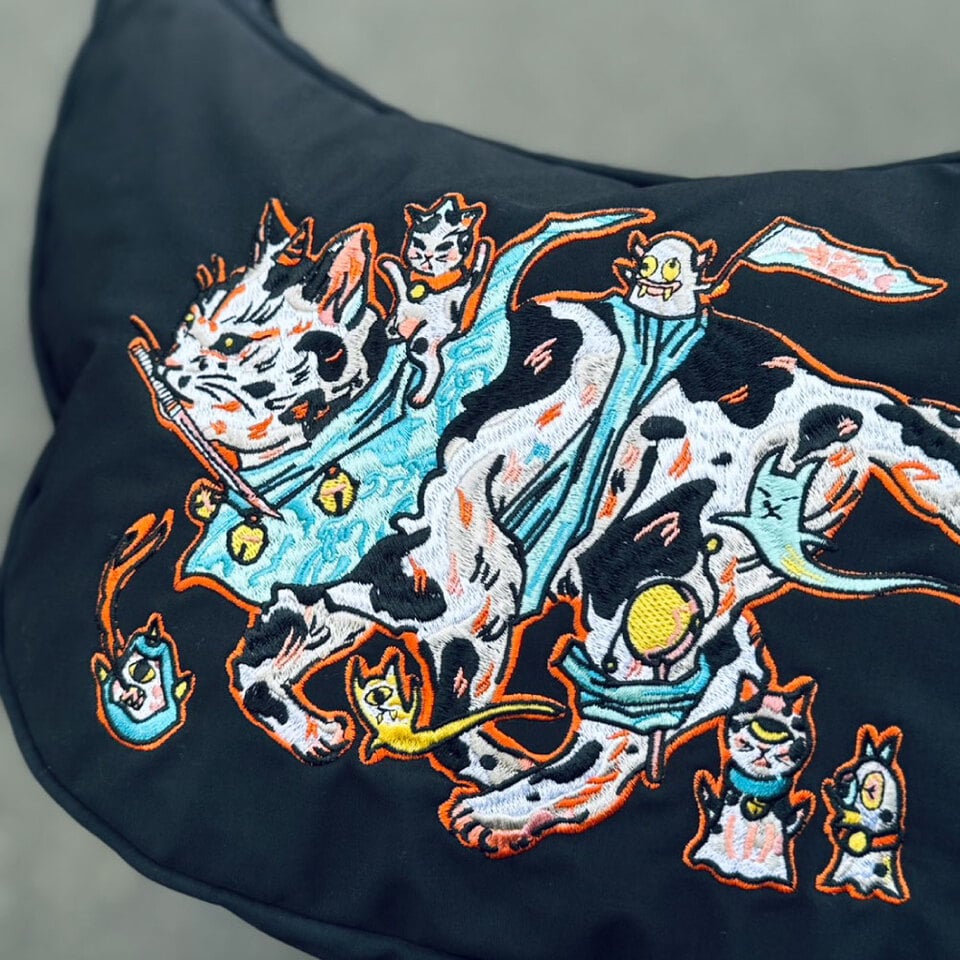 大柴裕豪 貓妖 百貓半月包 第二代