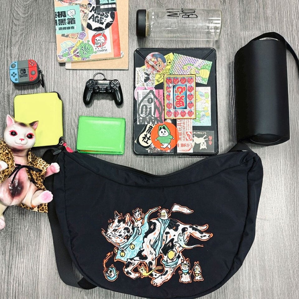 大柴裕豪 貓妖 百貓半月包 第二代