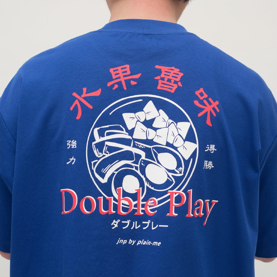 水果滷味棒球口號短TEE