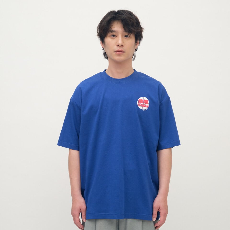 JNP01103-261 便當便當棒球口號短TEE