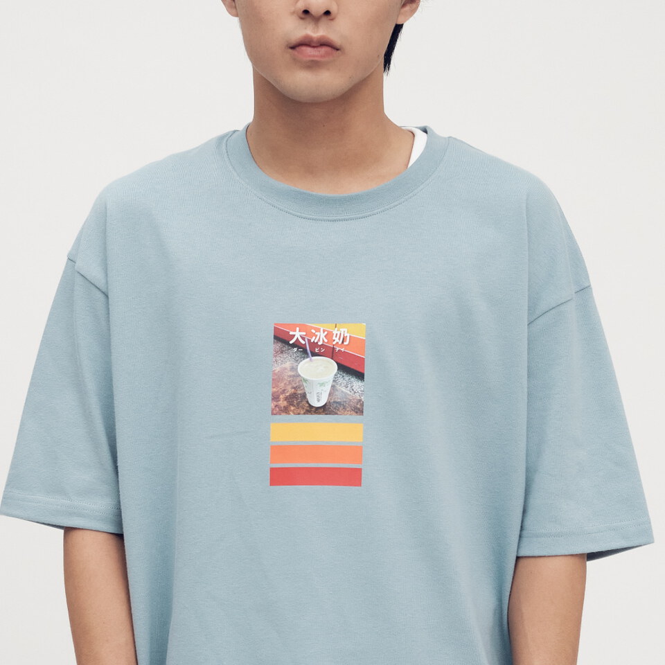 早餐店圖鑑TEE(大冰奶)