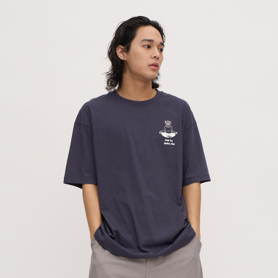 防曬涼感 虎吸吐納詼諧短TEE2.0