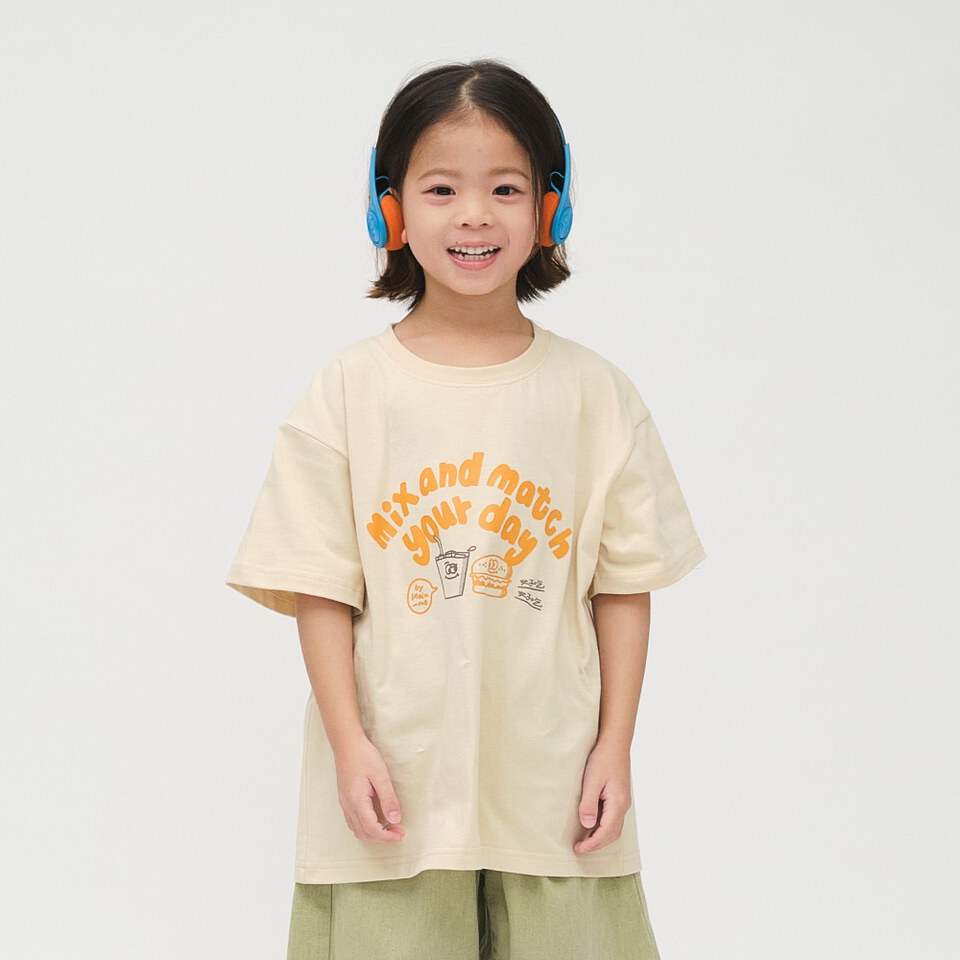 美芝城 x plain-me 早安晨之美小童TEE