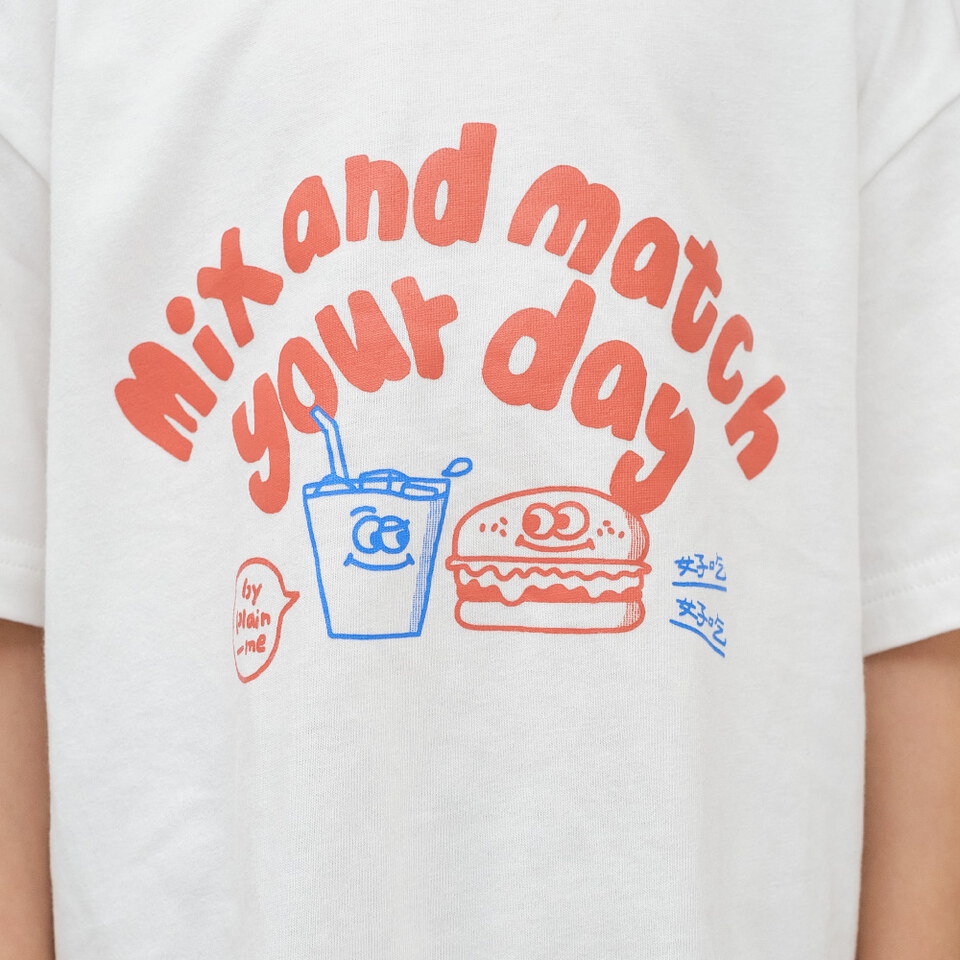 美芝城 x plain-me 早安晨之美小童TEE