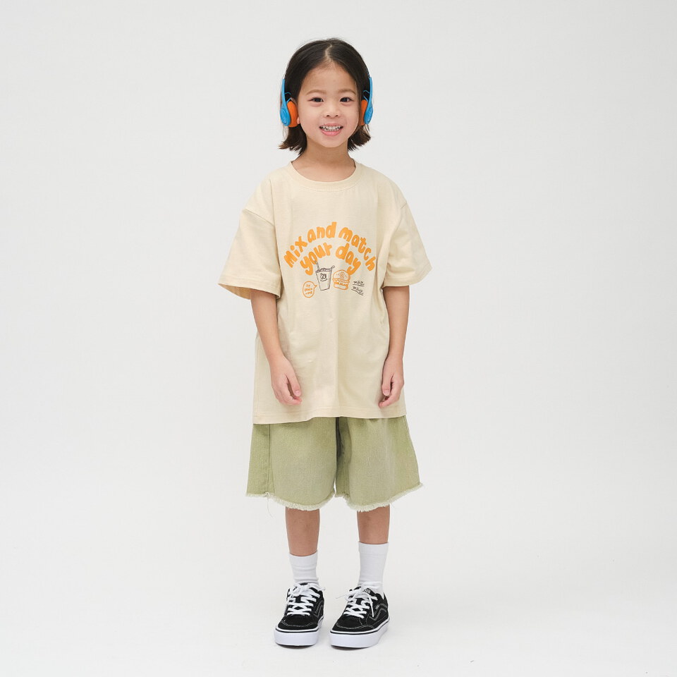 美芝城 x plain-me 早安晨之美小童TEE