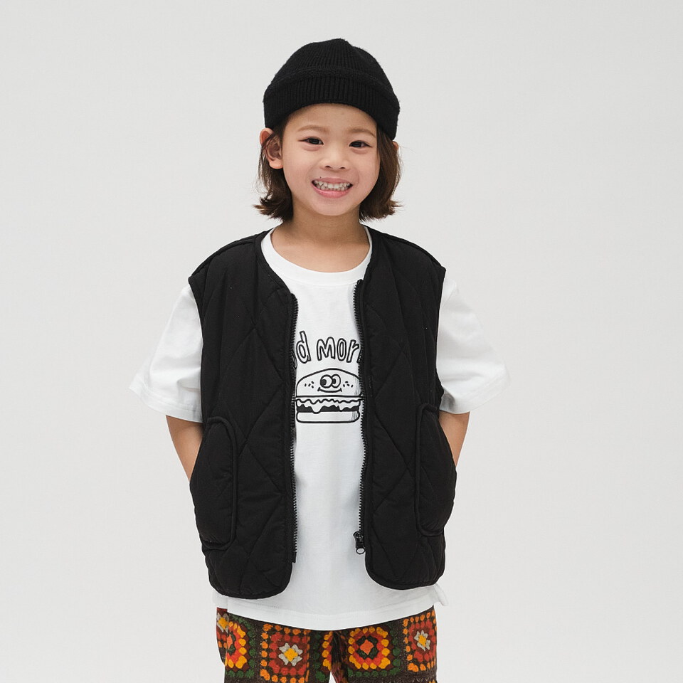 JNP01121-261 美芝城 x plain-me 漢堡小童TEE