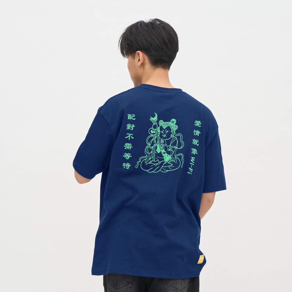 防曬涼感 桃花大神保庇愛情短袖TEE2.0