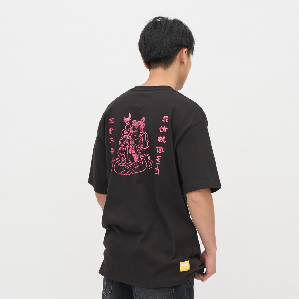 桃花大神保庇愛情短袖TEE