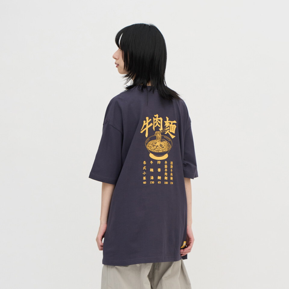 牛肉麵菜單短袖TEE