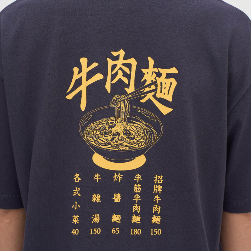 牛肉麵菜單短袖TEE
