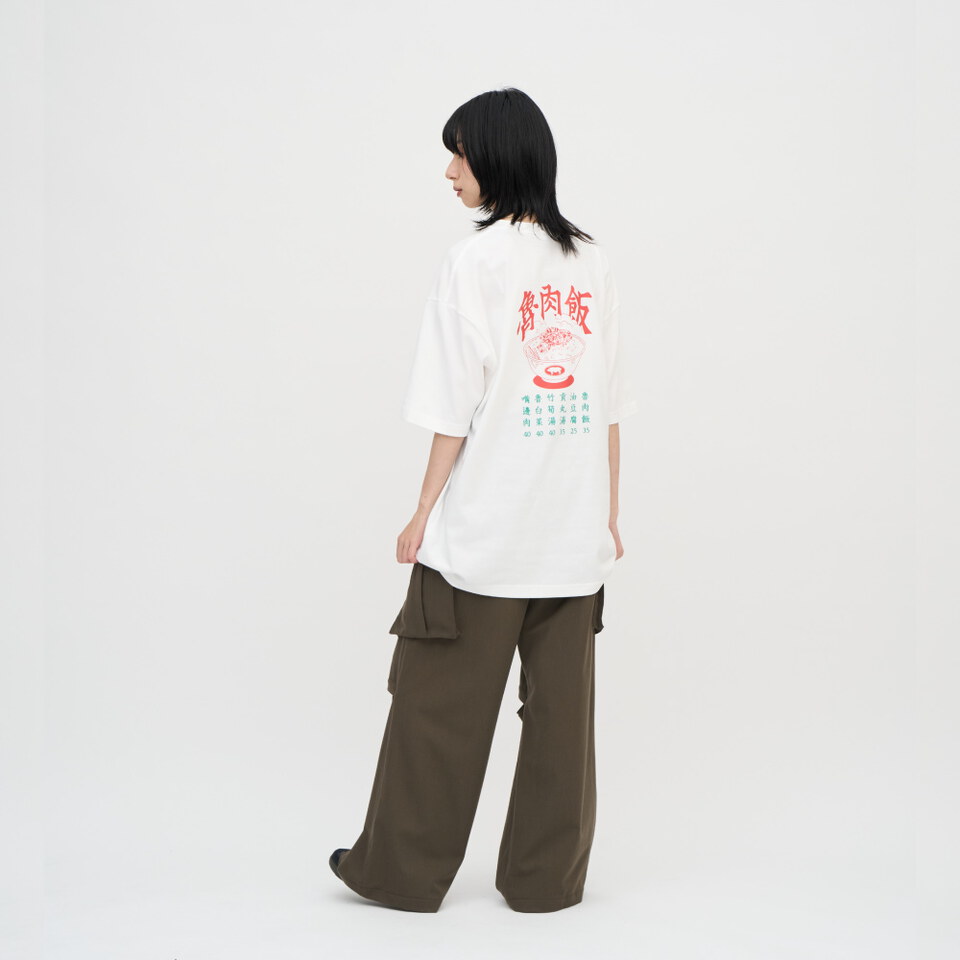 JNP01149-261 魯肉飯菜單短袖TEE