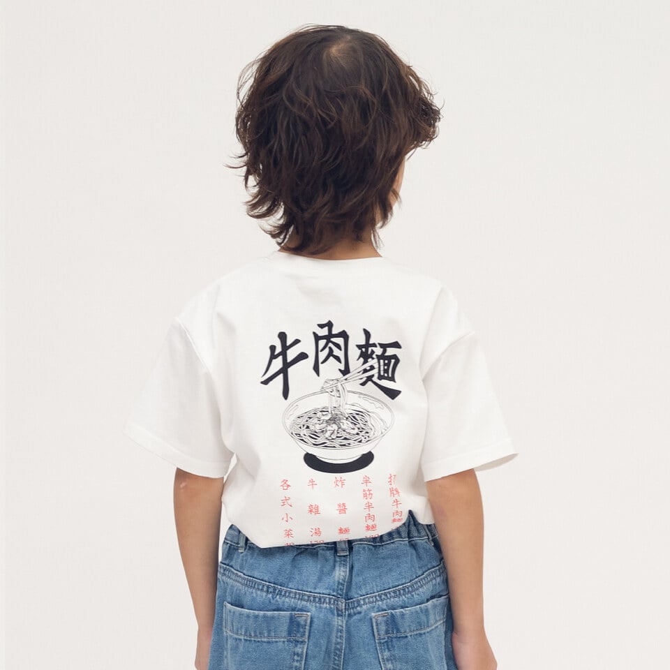 牛肉麵菜單小童TEE